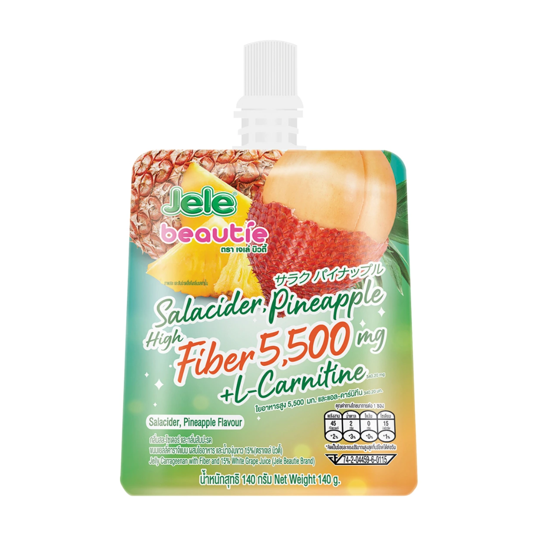 JELE BEAUTIE PINEAPPLE SALACIDER - HIGH FIBRE 5,500 MG + L-CARNITINE