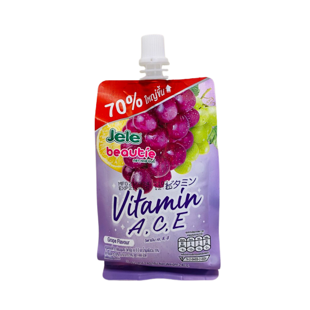 JELE BEAUTIE DRINK - GRAPE VITAMINS A - C - E