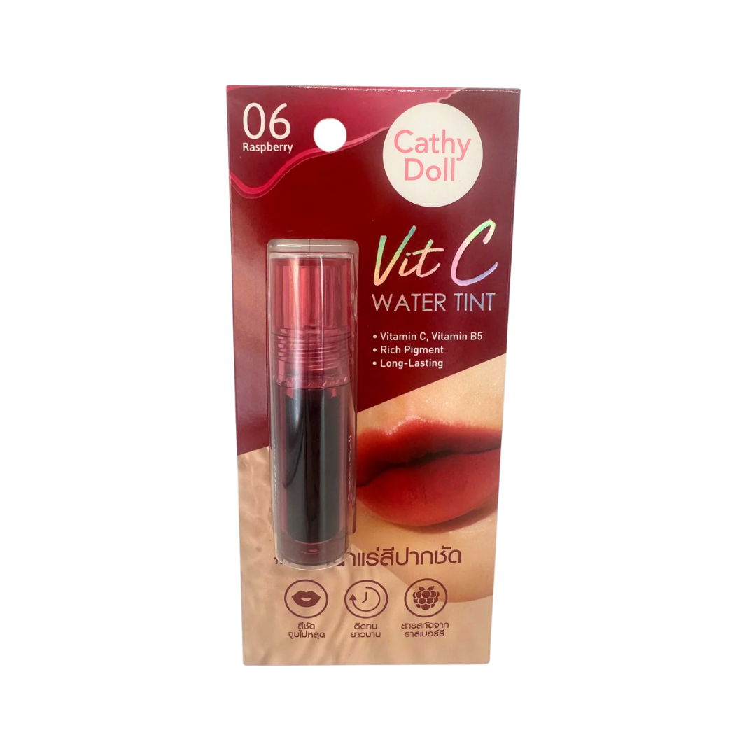 CATHY DOLL VIT C WATER TINT - 06 RASPBERRY