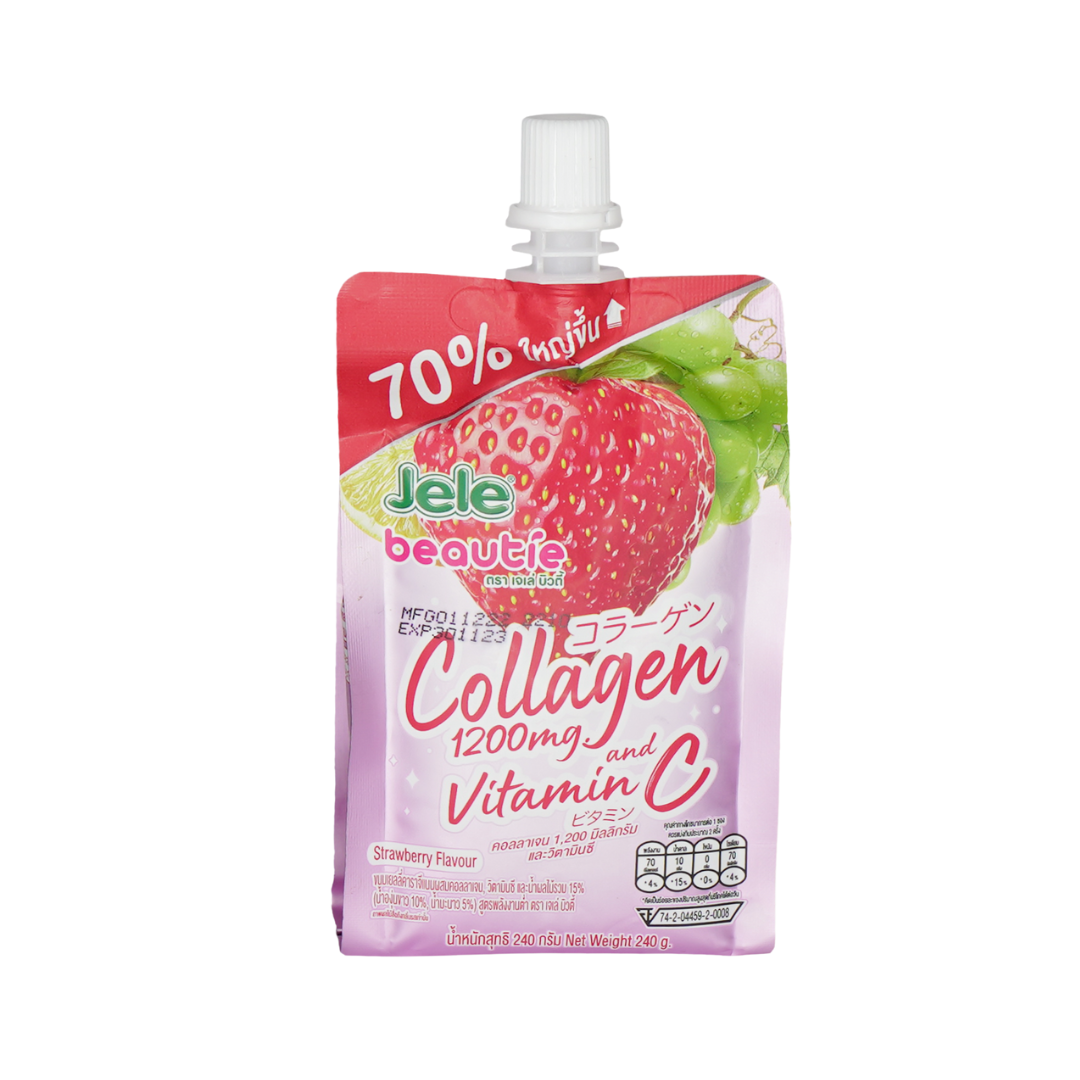 JELE BEAUTIE - COLLAGEN - VITAMIN C STRAWBERRY DRINK