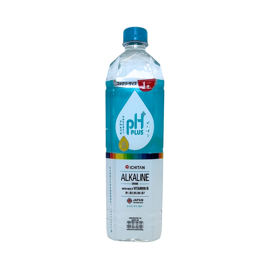 ICHITAN ALKALINE DRINK PH PLUS WITH MULTI VITAMIN B - B1 B3 B5 B6 B7 - 1 LITRE
