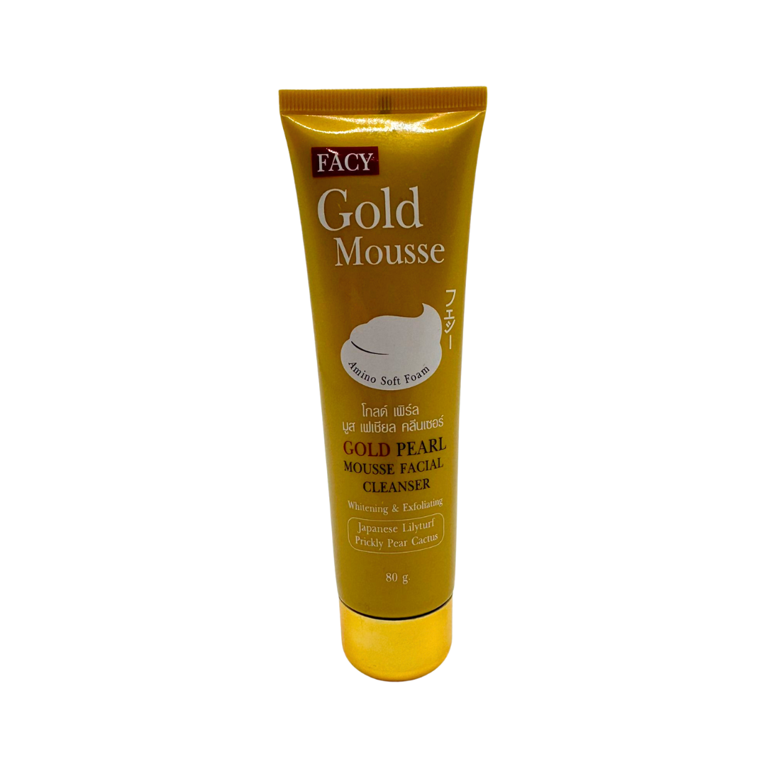 GOLD PEARL MOUSSE CLEANSER - WHITENING & BRIGHTENING