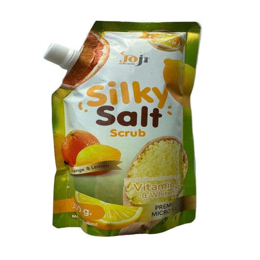 Silky Salt Scrub orange and lemon 